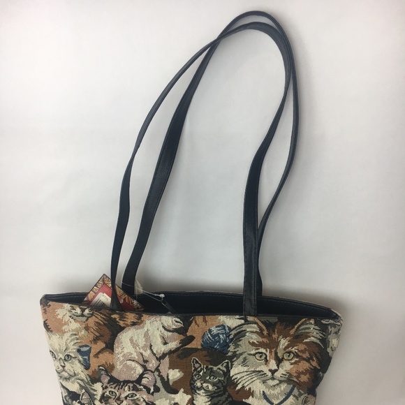 Super Cute Crazy Cat Lady Tote and Coin Purse - Picture 4 of 6